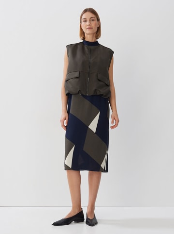 Someday Sukienka w kolorze czarno-szaro-białym