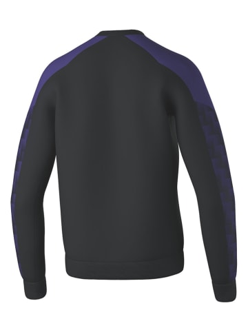 erima Sweatshirt "Evo Star" in Schwarz