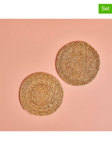 BELLA MAISON Podstawki (2 szt.) w kolorze jasnobrązowym pod garnki