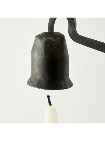 BELLA MAISON Gasidło "Varna" w kolorze czarnym do świec - 22 x 6 cm