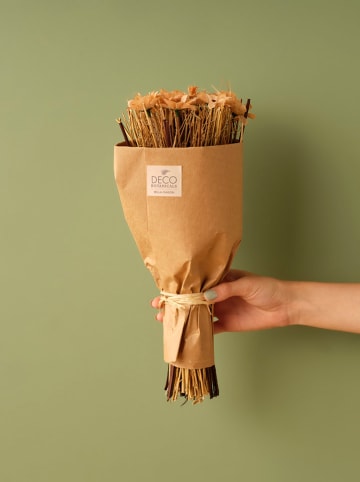 BELLA MAISON Bukiet suszonych kwiatów "Daisy Dal" w kolorze pomarańczowym - wys. 35 cm