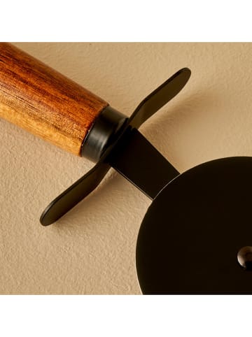 BELLA MAISON 2-delige pizzaset bruin