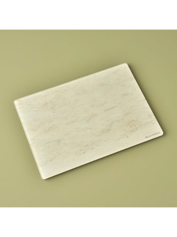 BELLA MAISON Schneidebrett "Marbella " in Weiß/ Grau - (L)35 x (B)25 cm