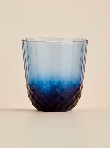 BELLA MAISON Glas blauw - 320 ml