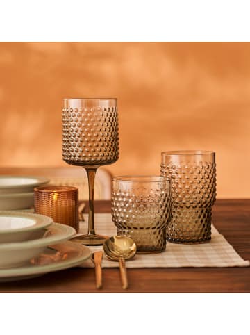 BELLA MAISON 6er-Set: Weingläser in Grün - 400 ml