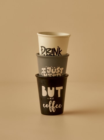 BELLA MAISON Kubek "Drink Espresso" w kolorze kremowym do kawy - 100 ml