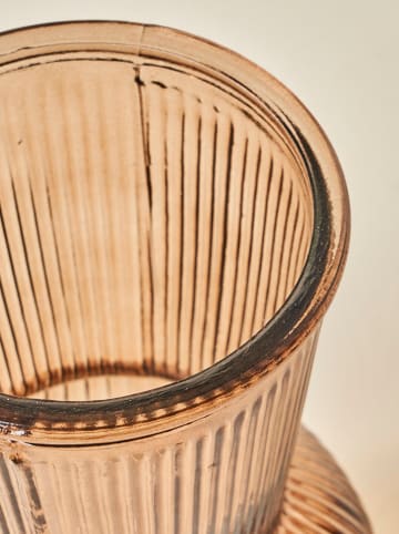 BELLA MAISON Wazon "Eva" w kolorze jasnobrązowym - wys. 20 x Ø 11 cm