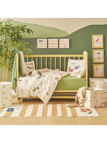 BELLA MAISON Tapijt "Sausage Dog" crème/lichtbruin - (L)150 x (B)80 cm