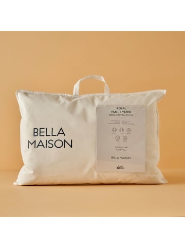 BELLA MAISON Hoofdkussen "Royal" wit - (L)50 x (B)70 cm
