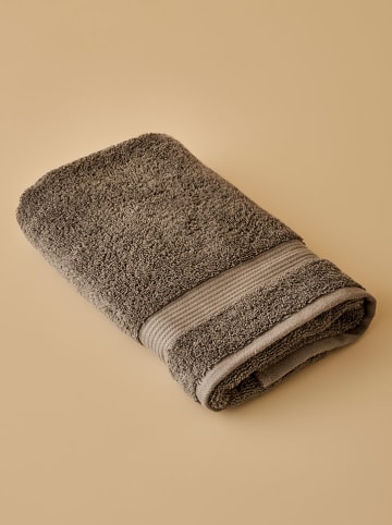 BELLA MAISON Handdoek "Dorita" bruin - (L)90 x (B)50 cm