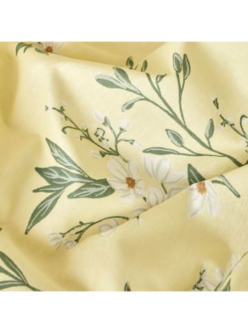 BELLA MAISON 3-delige renforcé beddengoedset "Nancy" geel