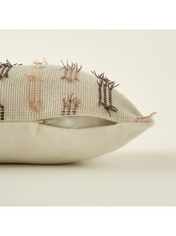 BELLA MAISON Kissenhülle in Beige - (L)35 x (B)50 cm