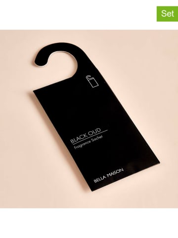 BELLA MAISON 2-delige set: geursachets "Black Oud" - 2x 25 g