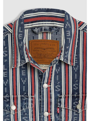 Levi's Spijkerjas blauw/rood/wit