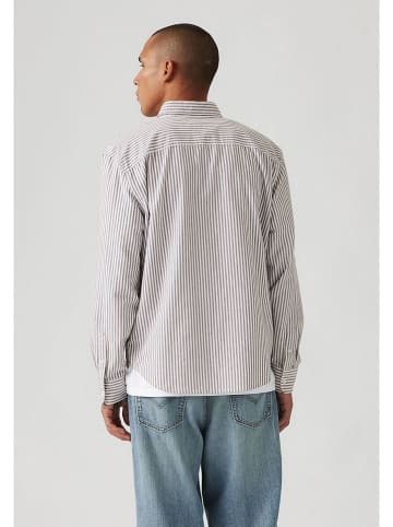 Levi´s Koszula - Relaxed fit - w kolorze biało-antracytowym
