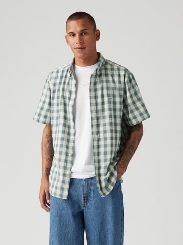 Levi's Hemd in Dunkelblau/ Grün/ Weiß
