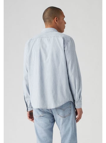 Levi´s Koszula dżinsowa w kolorze błękitno-białym