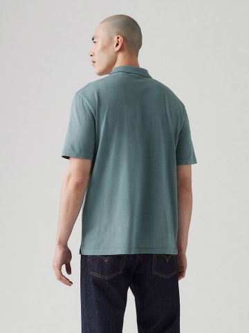 Levi's Koszulka polo w kolorze niebiesko-szarym