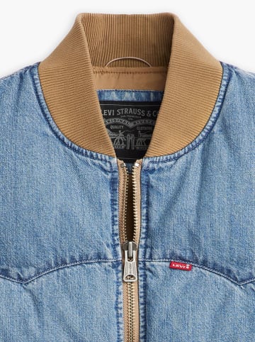Levi's Steppweste in Blau