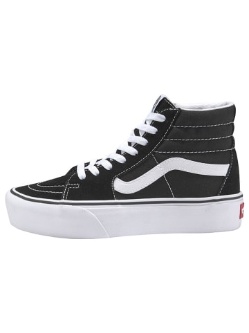 Vans Leren sneakers "SK8-Hi" zwart/wit