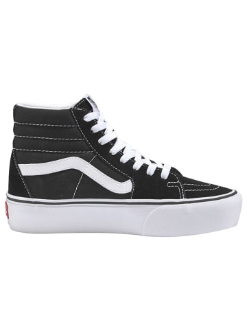 Vans Leren sneakers "SK8-Hi" zwart/wit