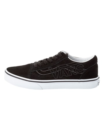 Vans Leder-Sneakers "Old Skool" in Schwarz