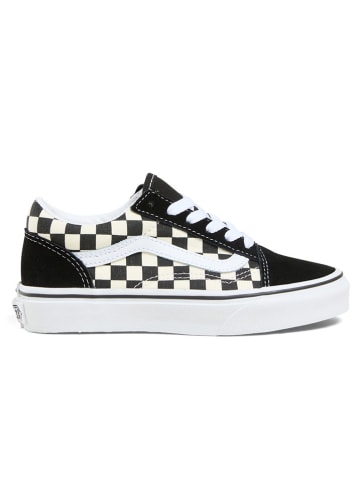 Vans Leren sneakers "UY Old Skool" zwart