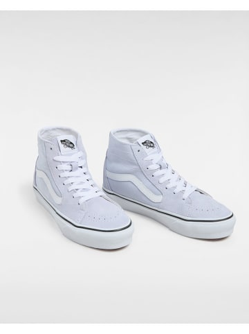 Vans Skórzane sneakersy w kolorze błękitnym