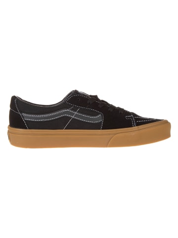 Vans Leder-Sneakers in Schwarz