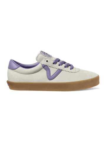 Vans Leder-Sneakers "Sport Low" in Beige