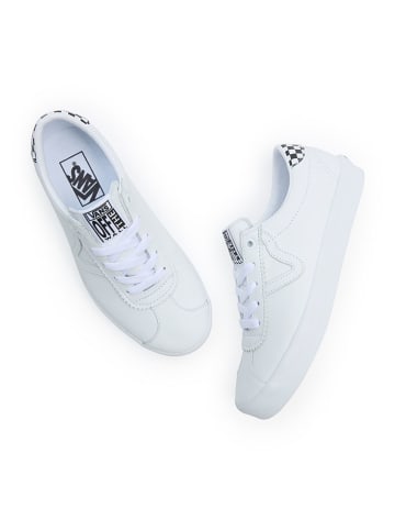 Vans Leder-Sneakers in Weiß