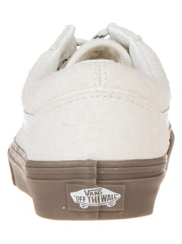 Vans Skórzane sneakersy w kolorze beżowym