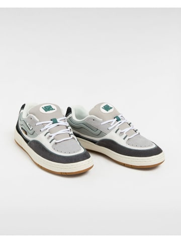 Vans Leren sneakers beige/antraciet