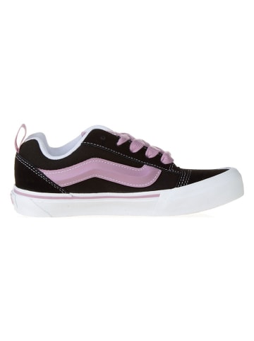 Vans Leren sneakers zwart/lichtroze