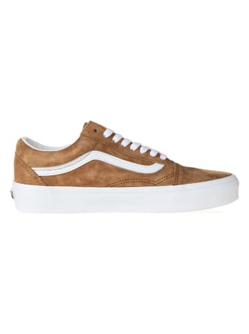Vans Leren sneakers lichtbruin