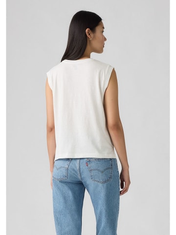 Levi's Top in Weiß/ Dunkelblau