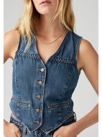 Levi's Kamizelka dżinsowa w kolorze niebieskim