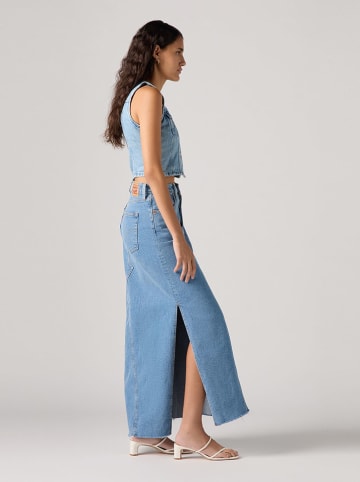 Levi's Spódnica dżinsowa w kolorze niebieskim
