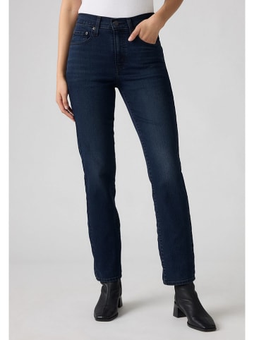 Levi's Dżinsy "724" - Regular fit - w kolorze granatowym