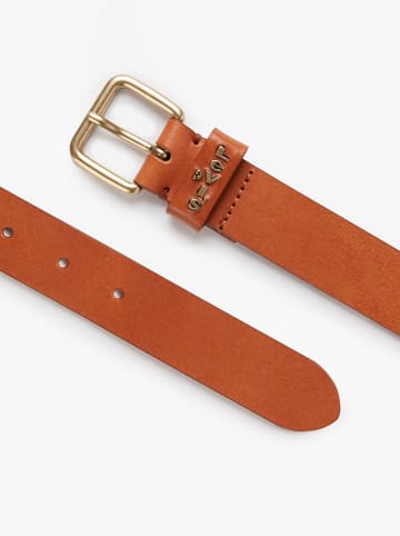 Levi's Leren riem lichtbruin