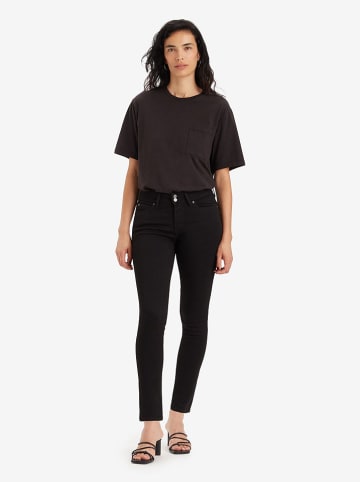 Levi's Spijkerbroek "711" - skinny fit - zwart
