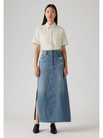 Levi's Spódnica dżinsowa w kolorze niebieskim