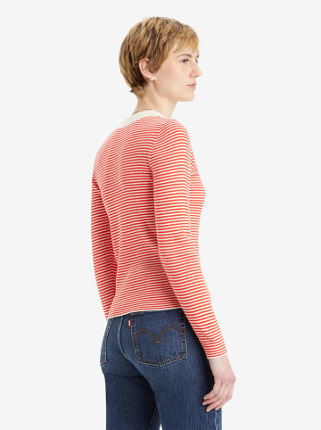 Levi's Pullover in Beige/ Rot