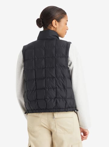 Levi's Doorgestikte bodywarmer zwart