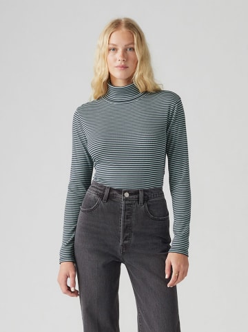Levi's Longsleeve in Dunkelblau/ Hellblau