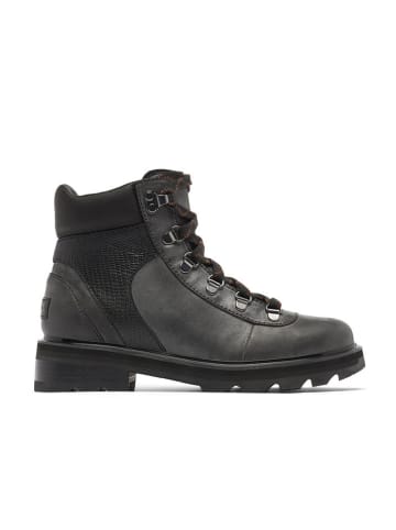 Sorel Leder-Boots "Lennox" in Schwarz