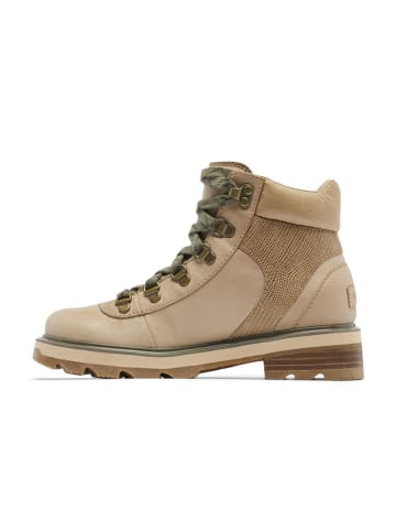 Sorel Leren boots "Lennox" beige