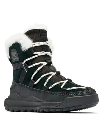 Sorel Leren winterboots "Ona Rmx Glacy Plus" zwart