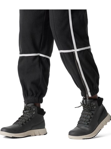 Sorel Leder-Winterboots "Mac Hill Lite Mid Plus" in Grau