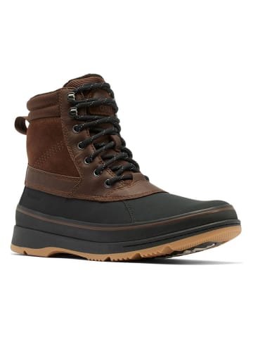 Sorel Leren winterboots "Ankeny II" bruin